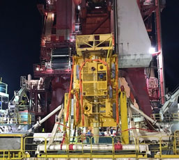 The Buckskin project showing installation of large equipment 